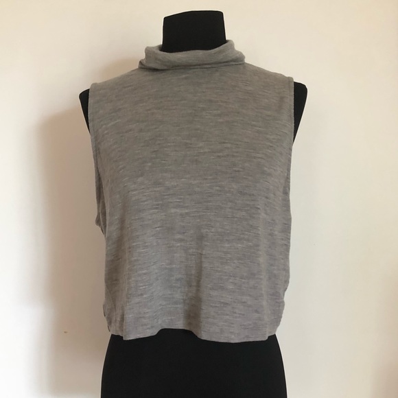 Kookai Sweaters - KOOKAI fine knit cropped turtle neck size M